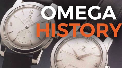 omega watch history timeline